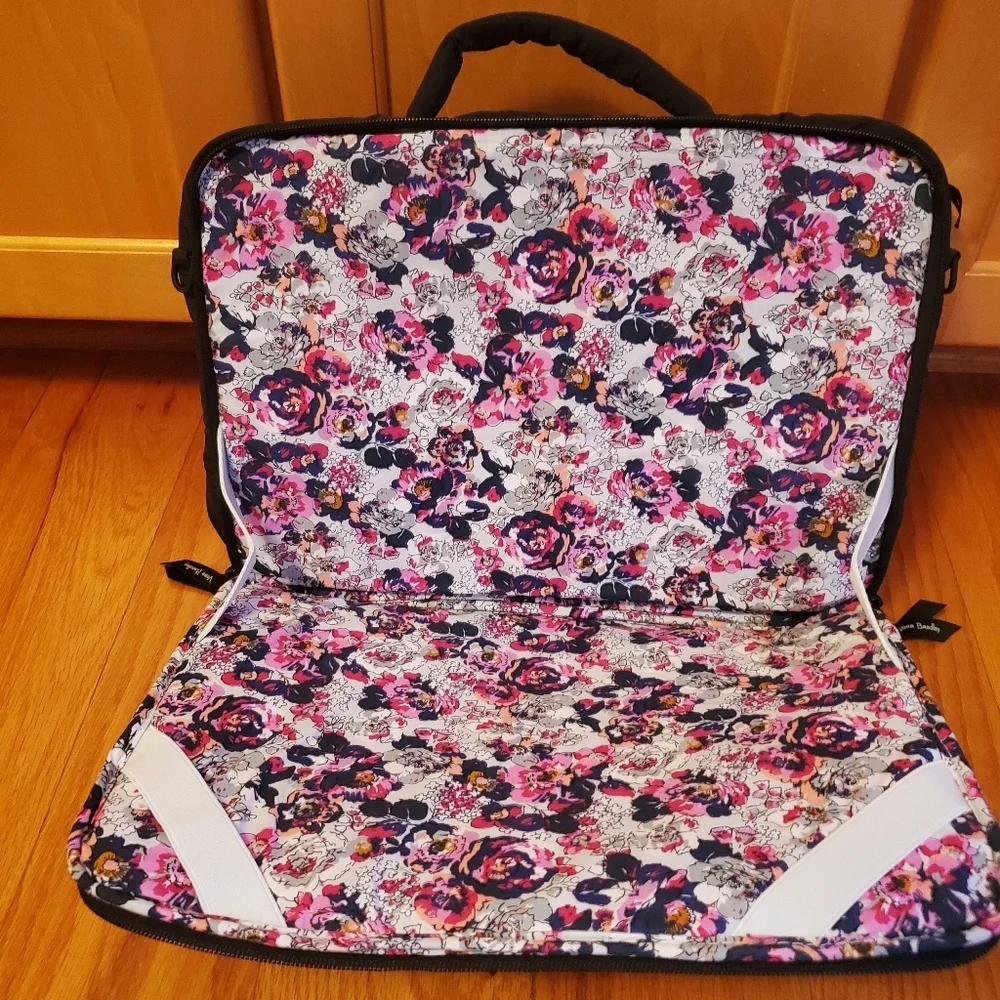 Vera Bradley Factory Style Laptop Workstation Crossbody NWT